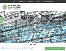 Tablet Screenshot of noproblems.se